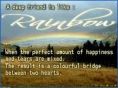A friend is like a rainbow