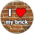I love my brick badge
