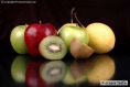 Still life beneficial fruits