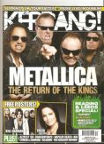 Metallica 2008 Kerrang! Mag Cover