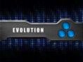 Evolution logo blue dots