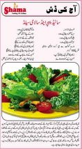 Sited paper and salami seeld. Urdu recipe
