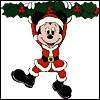 Mickey mouse santa