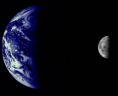 Moon view of earth
