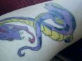 My snake tattoo