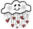 Cute Heart Rain