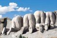 mount Rushmore seen from Canada