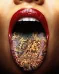 tatoo on tongue