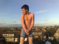 me on roof