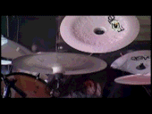 random ,rocker playing drums