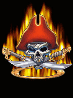 Jolly roger flame