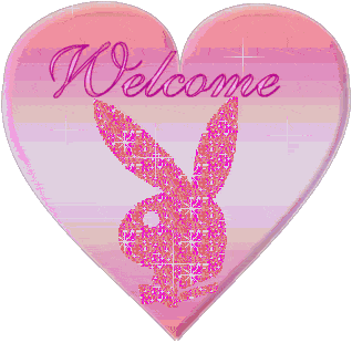 Playboy-pink welcome heart-