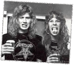 Hetfield and Mustaine