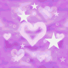 purple star hearts