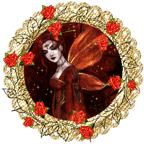 Autumn Rose Fairy