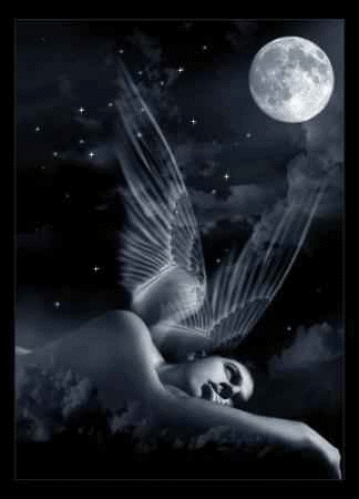 Moonlit Fallen Angel