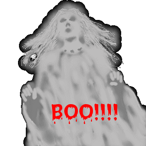Boo Lady Ghost