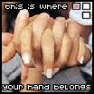 want 2 hold ur hand always softly wit hard grip