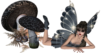 Dark Mushroom Fairy