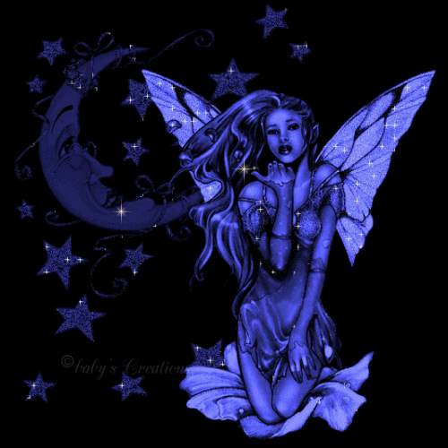 Moon Fairy In Blue