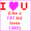Lol Cake lover