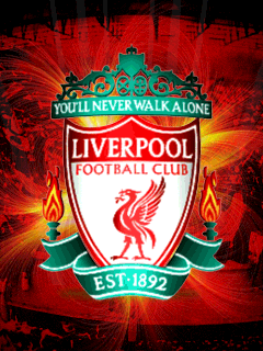 A spining anfield badge