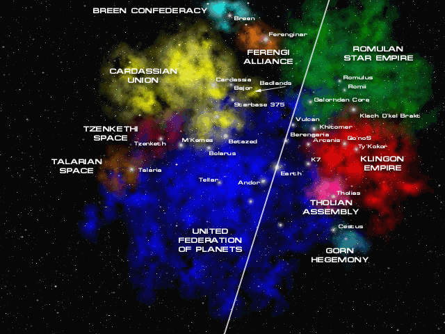Map Of Star Trek Universe Maps For You