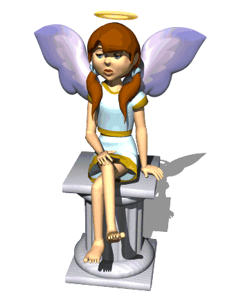 angela sitting on col