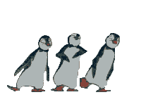 penguin dance mary poppins (gif)