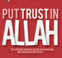 Put trust in Allah