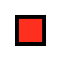 Red To Yellow Square