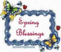 Spring blessings