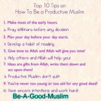Be A Good Muslim.