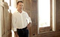 Tom Hanks in white shirt