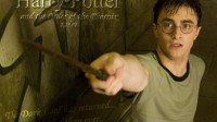 Harry Potter pointing his