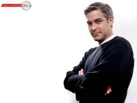 George Clooney in black