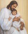 Jesus with baby