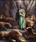 Daniel in Lions den