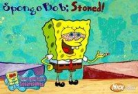 stoned spongebob