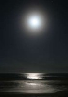 Moonlit ocean