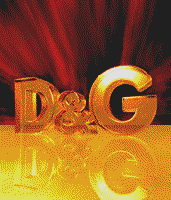 D&G -gold n red