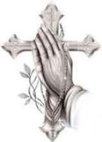 Praying hands wv cross