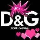D&G pink hearts