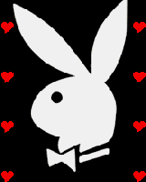 White playboy bunny 