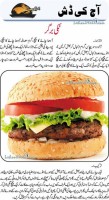 Tiki burger. Urdu recipe