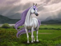 Purple Maned Unicorn