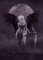 Dark Moonlight Angel