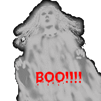 Boo Lady Ghost