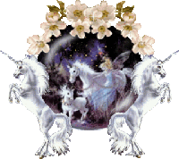 Unicorns Globe