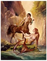 Centaur & Mermaid